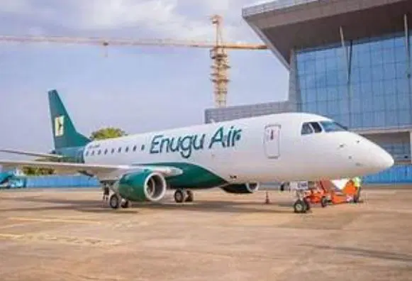 An image of Enugu Air aeroplane