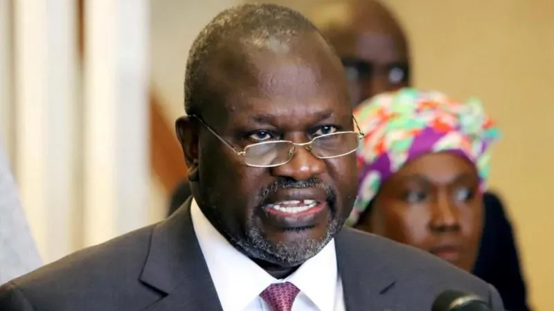 An Image File of Vice-President of South Sudan, Riek Machar