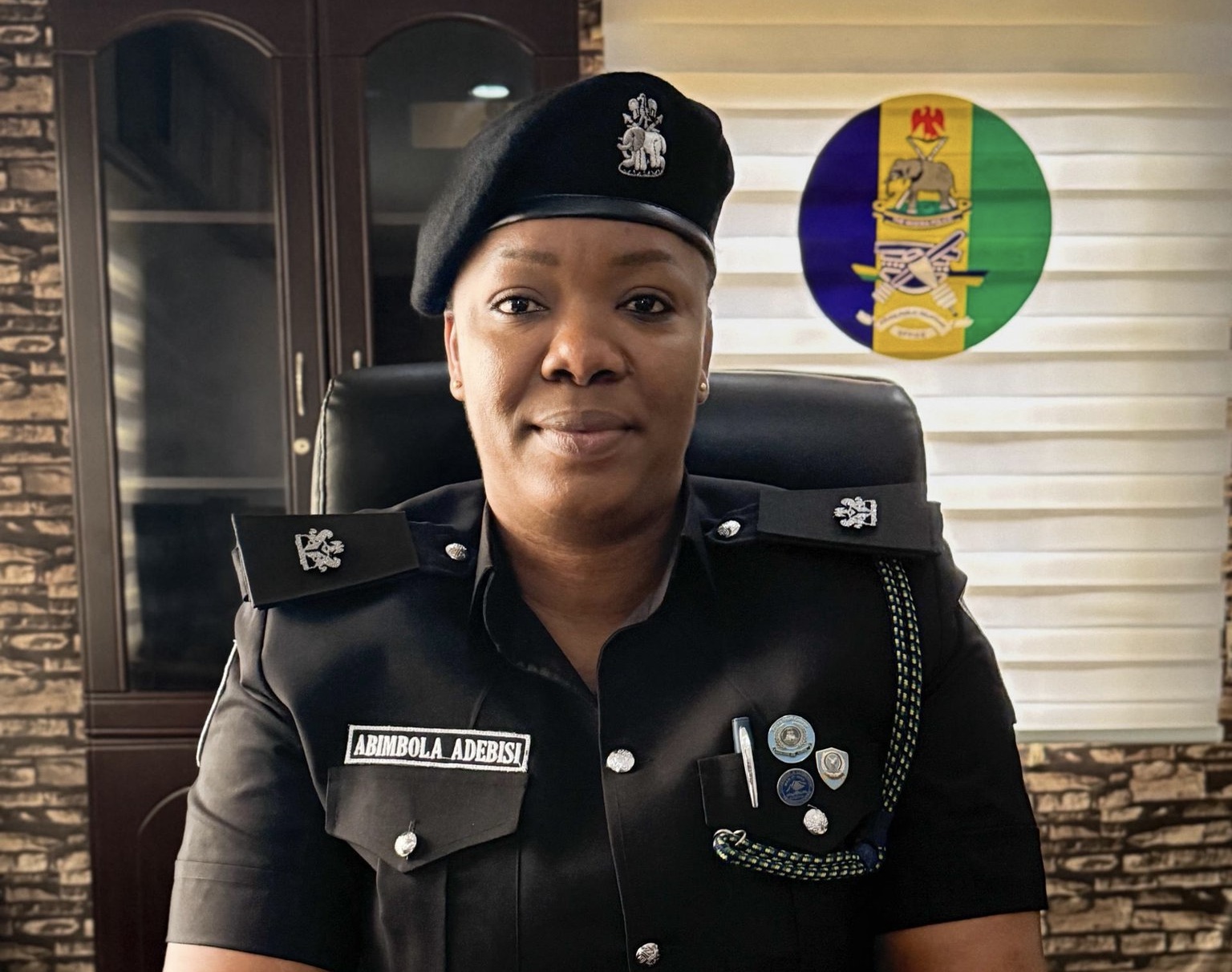 An Image File of The newly appointed spokesperson for Lagos Police Command, Abimbola Adebisi