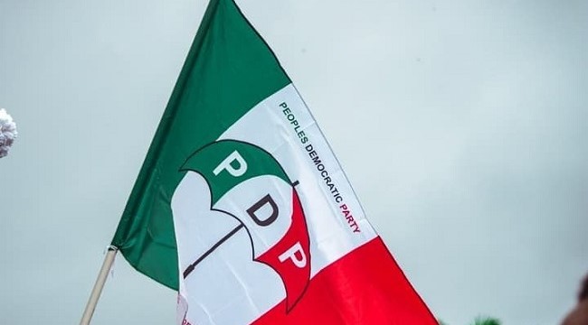 An Image of PDP flag.